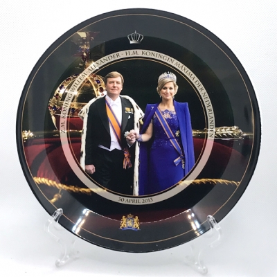 Bord Inhuldiging Koning Willem-Alexander 01 Bord Inhuldiging Koning Willem-Alexander 01